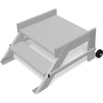 Передвижной трап-помост KRAUSE ширина 800 мм, 2 ступени