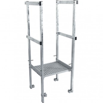 Переход с площадкой KRAUSE 450 мм, оцинкованная сталь