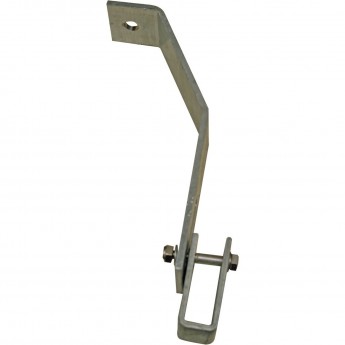 Регулируемый анкер шахтной лестницы 360-410 мм KRAUSE 816344 оцинк сталь