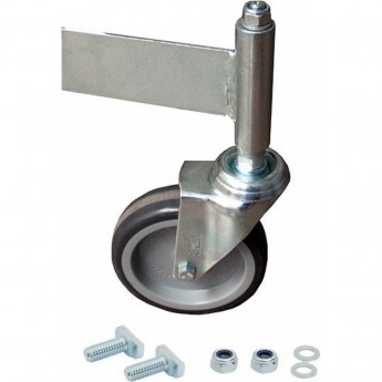 Ролик без тормоза KRAUSE 820525 для лестницы с платформой 5-6 ступеней