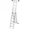 Шарнирная комбинированная лестница 2x3+2x6 KRAUSE STABILO 133922