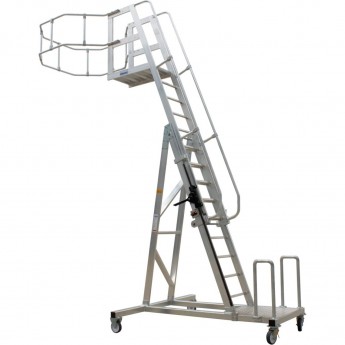 Трап для цистерн KRAUSE STABILO 890016, круглое ограждение, алюминиевая решетка