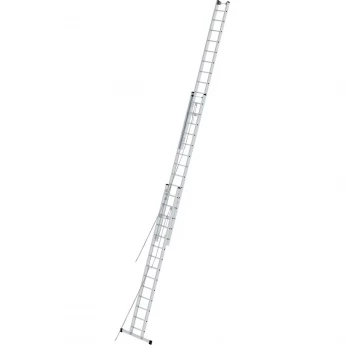 Трёхсекционная лестница с тросом KRAUSE STABILO 3х14
