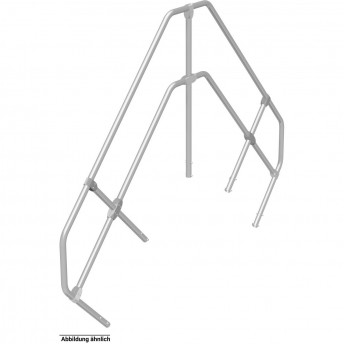 Второй поручень KRAUSE 826695 для перехода 10 ступеней 45°